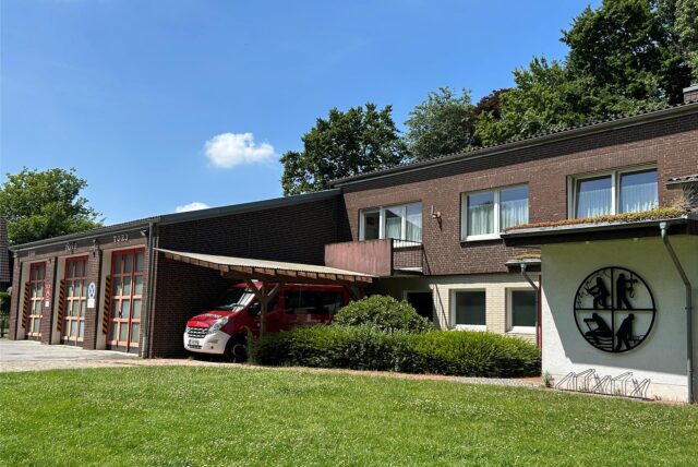 Das Feuerwehrhaus Lavesum