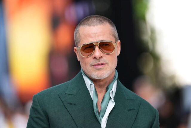 Hollywoodstar Brad Pitt bei der Ankunft zur Europapremiere des Films «F1».
