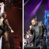 Nena und Marian Gold (Alphaville) in Haltern auf der Bühne beim Sunset Beach Festival
