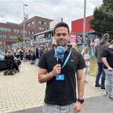 Martin Bytomski steht vor dem FZW in Dortmund.