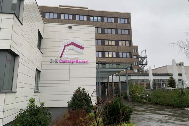 Das Evangelische Krankenhaus (EVK) in Castrop-Rauxel