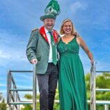 Die Sythener Majestäten André Leipholz und Maria Pia Wendland.