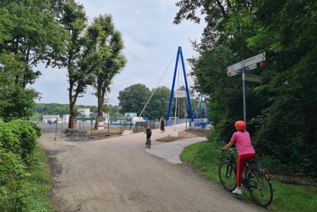 Das neue Hotel sollte in der Nähe der Blauen Brücke gebaut werden.