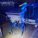 Ein Durchlaufmischer für Trockenmörtel.