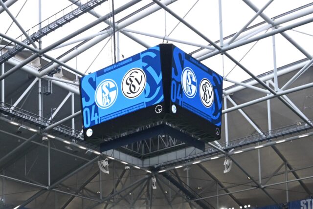 Videowürfel auf Schalke