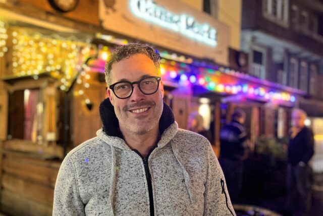 Frank Furtkamp Von Royen ist der Inhaber der City-Kneipen Gänsemarkt und Zum Sauren.