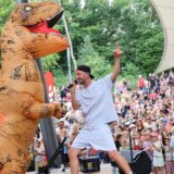 Nils Mechlinski alias „Nilsen“ sorgte mit seiner Musik und Bühnenshow für ein begeistertes Publikum.