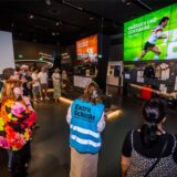 Das Deutsche Fußballmuseum in Dortmund war einer der Spielorte der Extraschicht 2025.