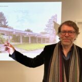 Museumsdirektor Georg Elben stellte das Konzept des Kultur- und Begegnungszentrums Marschall 66  vor.