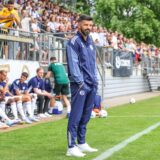 Schalke-Trainer Miron Muslic war mit dem ersten Testspiel zufrieden.