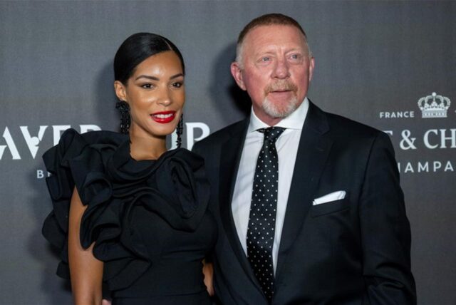 Boris Becker und seine Frau Lilian de Carvalho Monteiro kommen zur Opening Night vom Tennis Turnier Laver Cup. 