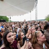 Besucher des Sunset Beach Festival 2025 in Haltern