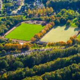 Luftbild der Sportanlage des SV Vestia Disteln an der Fritz-Erler-Straße in Herten.