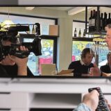 Stavros vom Restaurant Yamas in Dortmund stand bei Mein Lokal, Dein Lokal zum ersten Mal vor der Kamera