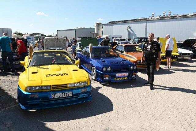 Jörg Lange organisiert zum fünften Mal ein Manta-Treffen in Dorsten.