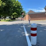 Poller an der Kreuzung Böckenheckstraße/Margaretenstraße in Datteln-Meckinghoven