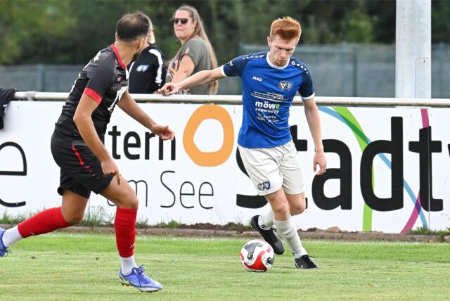 Max Michalak (l.) ist Neuzugang beim SV Vestia Disteln.