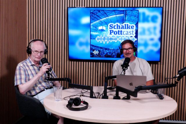Schalke-Experte Frank Leszinski und Schalke-Reporter René Preuß sprechen im „Schalke-Pottcast“ über den FC Schalke 04.