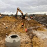 Ein Baugembiet in Marl wird erschlossen.