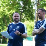 Das Trainerduo von Wacker Obercastrop: Jimmy Thimm (l.) und Kevin Großkreutz.