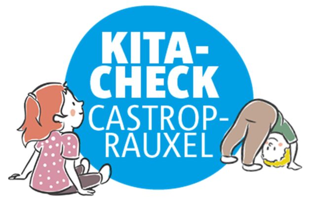 Ein Schriftzug: „Kita-Check Castrop-Rauxel“