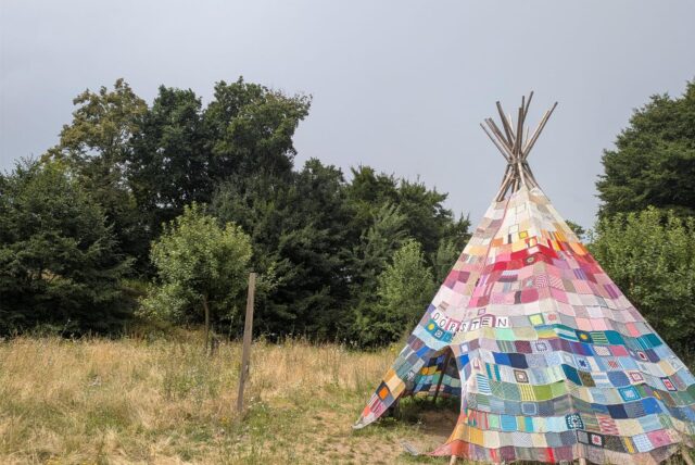 Am Bürgerpark-Tipi soll es zu sexuellen Übergriffen gekommen sei.