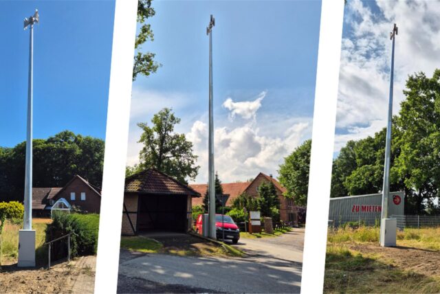 Die neuen Sirenen in Haltern.