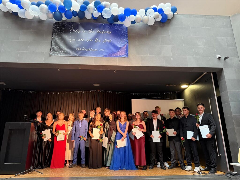 Die Klasse 10 c der Martin-Luther-King-Gesamtschule.