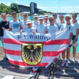 Mit zehn Jungen und Mädchen war der Ruderverein Waltrop beim Bundeswettbewerb in München am Start.