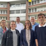 Barbara Simon, Alina Haarnagel, Rieke Kolocek und Frank Hesse arbeiten derzeit an den Leitlinien für Bürgerbeteiligung in Dorsten mit. Joachim Thiehoff leitet die Gruppe und Bürgermeister Tobias Stockhoff verspricht sich davon eine bessere Zusammenarbeit zwischen Bürgern, Politik und Verwaltung.