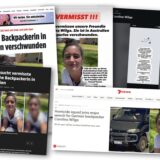 Das Medienecho ist riesig. Die ganze Welt berichtet über das Verschwinden von Carolina Wilga.