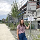 Parken auf den Außenstellplätzen an der alten Gleisfabrik in Dortmund-Barop ist nicht mehr möglich.