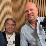 Stefan Korte, Patrick Köllner und André Mölleken (v.l.) im Podcaststudio.