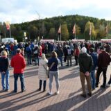 Hunderte demonstrierten im Oktober 2024 gegen die Deponie-Pläne auf der Hürfeldhalde in Dorsten.