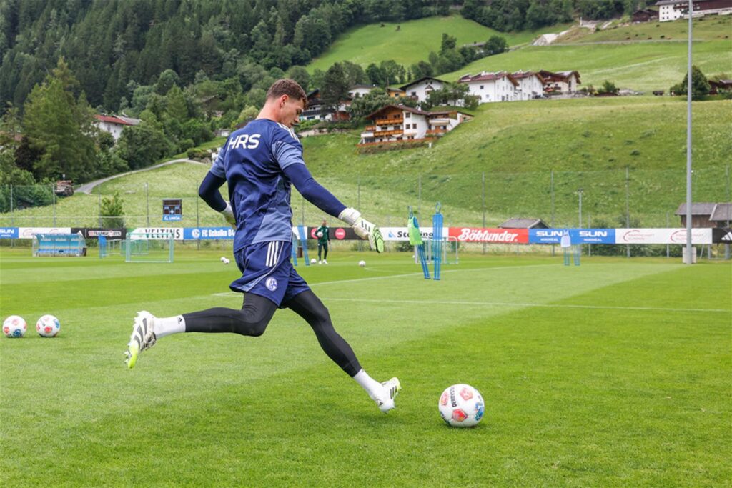 Vorbereitung, Sommertrainingslager des FC Schalke 04 in Neustift im Stubaital