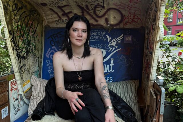 Laura Lüchtemeier (18) organisiert die Kundgebung