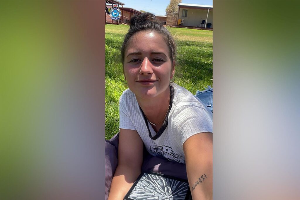 Dieses am 9. Juli 2025 von der Western Australia Police zur Verfügung gestellte Foto wurde im Zusammenhang mit der Suche nach der deutschen Rucksack-Touristin, Carolina Wilga, die seit Sonntag, dem 29. Juni vermisst wird, herausgegeben. (zu dpa: «Im Outback verirrt? - Deutsche weiter in Australien vermisst») Dieses am 9. Juli 2025 von der Western Australia Police zur Verfügung gestellte Foto wurde im Zusammenhang mit der Suche nach der deutschen Rucksack-Touristin, Carolina Wilga, die seit Sonntag, dem 29. Juni vermisst wird, herausgegeben. (zu dpa: «Im Outback verirrt? - Deutsche weiter in Australien vermisst»)