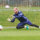 Torwart Loris Karius ist voll im Zeitplan.