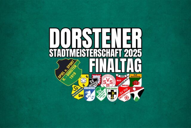 Grafik zur Dorstener Fußballstadtmeisterschaft
