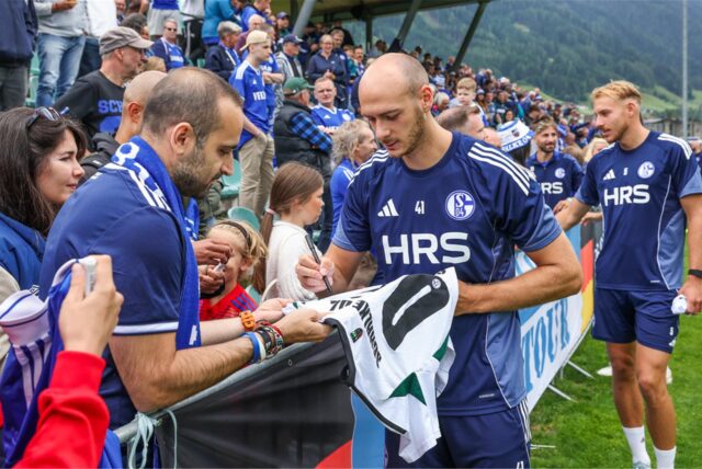 11.07.2025, Fussball, Saison 2025/2026, 2. Bundesliga, Vorbereitung, Sommertrainingslager des FC Schalke 04 in Neustift im Stubaital, Henning Matriciani (FC Schalke 04)
