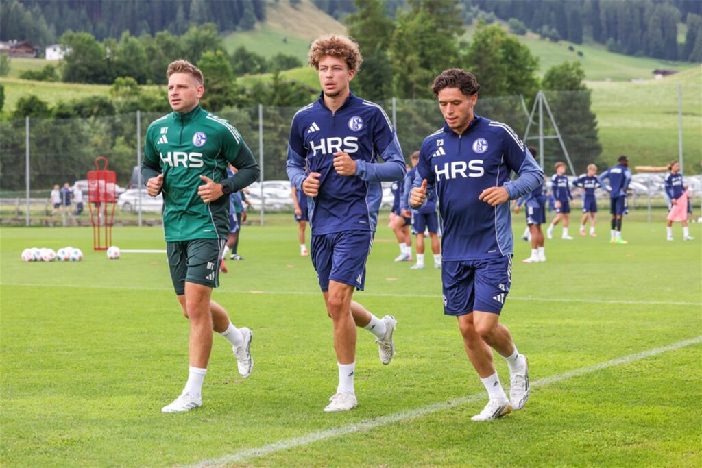 Vorbereitung, Sommertrainingslager des FC Schalke 04 in Neustift im Stubaital