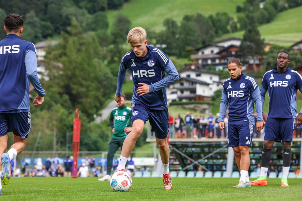 Vorbereitung, Sommertrainingslager des FC Schalke 04 in Neustift im Stubaital