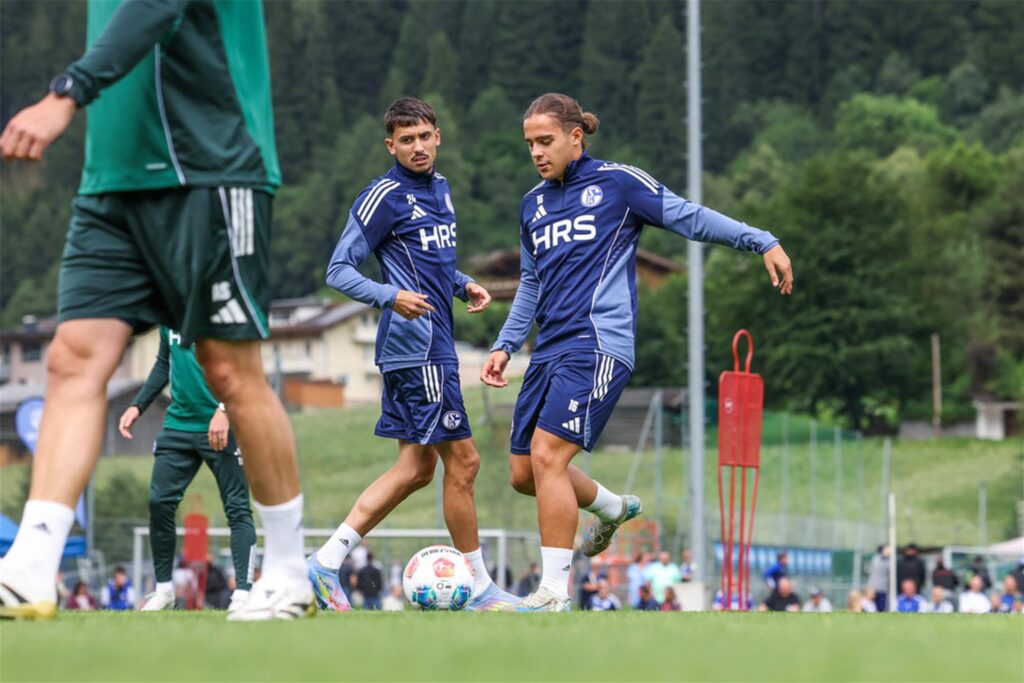 Vorbereitung, Sommertrainingslager des FC Schalke 04 in Neustift im Stubaital