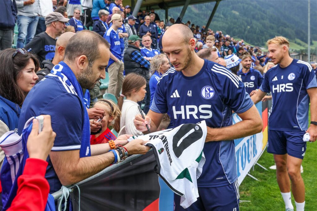 Vorbereitung, Sommertrainingslager des FC Schalke 04 in Neustift im Stubaital