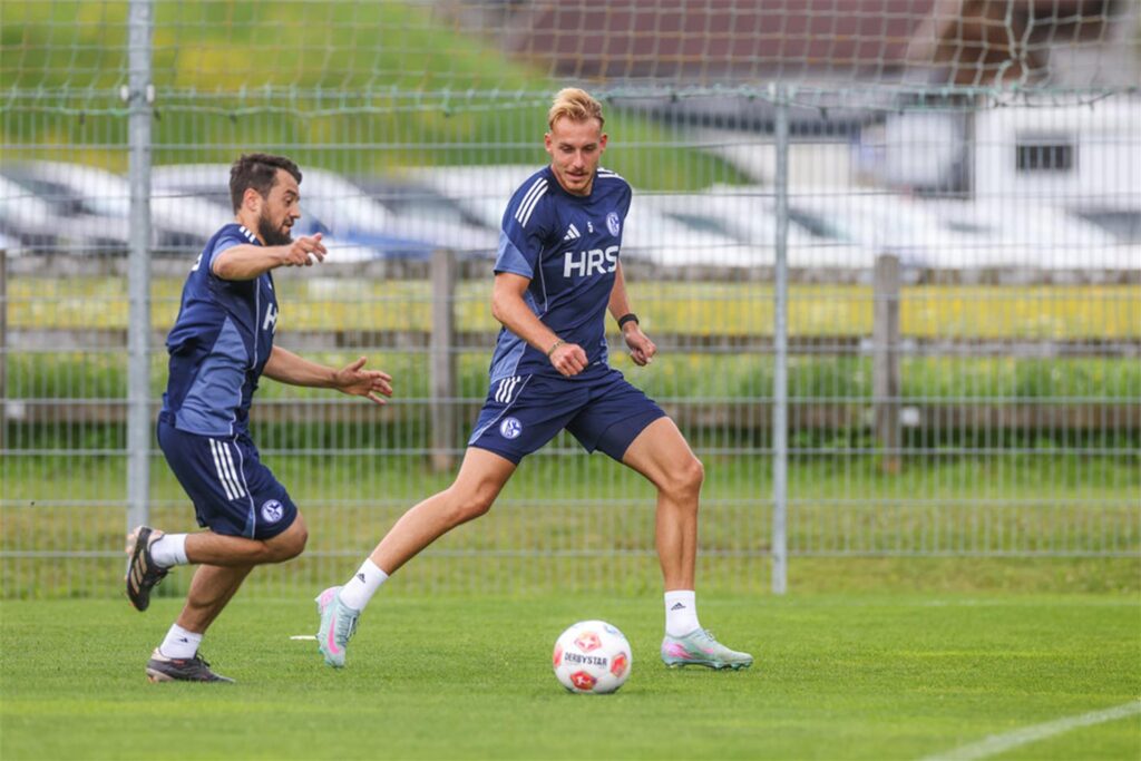Vorbereitung, Sommertrainingslager des FC Schalke 04 in Neustift im Stubaital