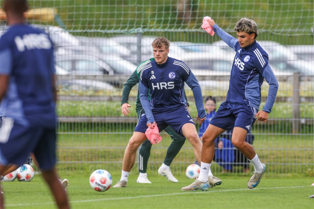 Vorbereitung, Sommertrainingslager des FC Schalke 04 in Neustift im Stubaital