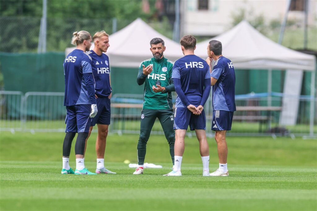 Vorbereitung, Sommertrainingslager des FC Schalke 04 in Neustift im Stubaital