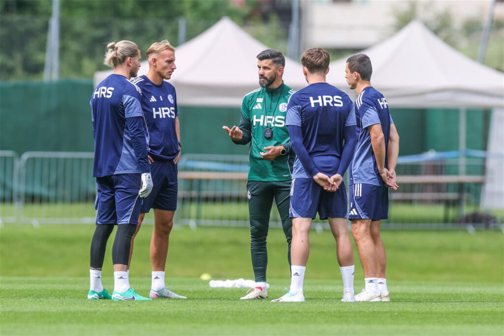 Vorbereitung, Sommertrainingslager des FC Schalke 04 in Neustift im Stubaital