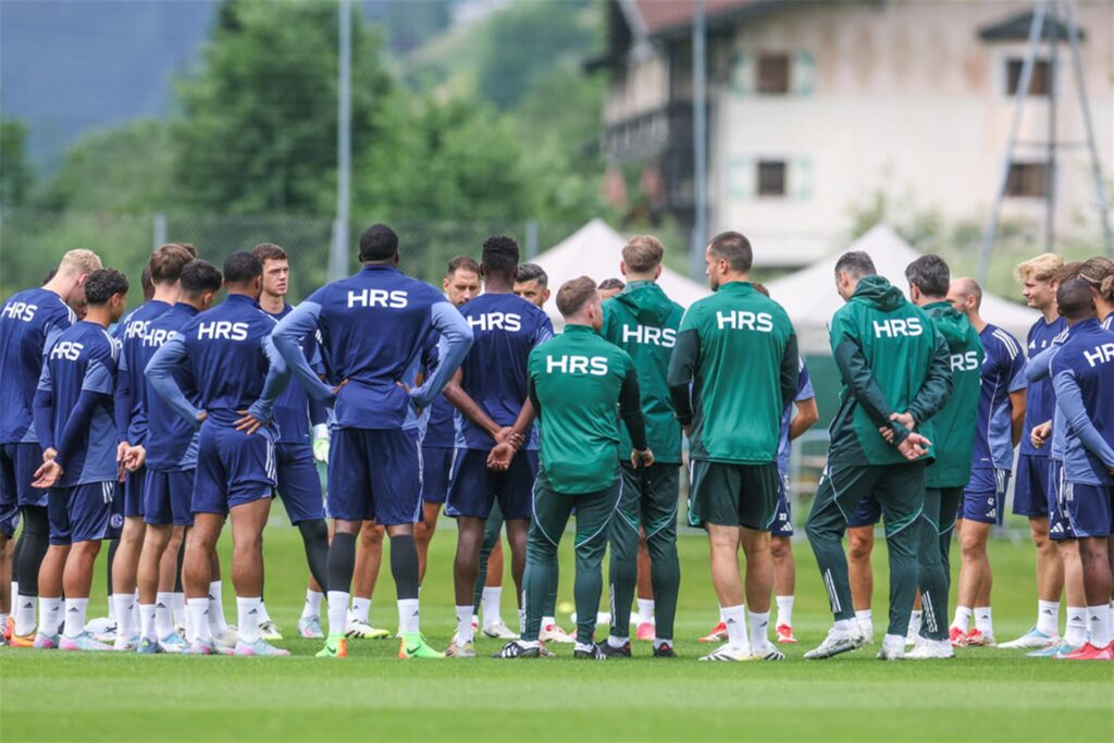 Vorbereitung, Sommertrainingslager des FC Schalke 04 in Neustift im Stubaital
