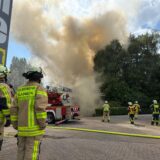 Feuerwehreinsatz an der Hornstraße in Gladbeck
